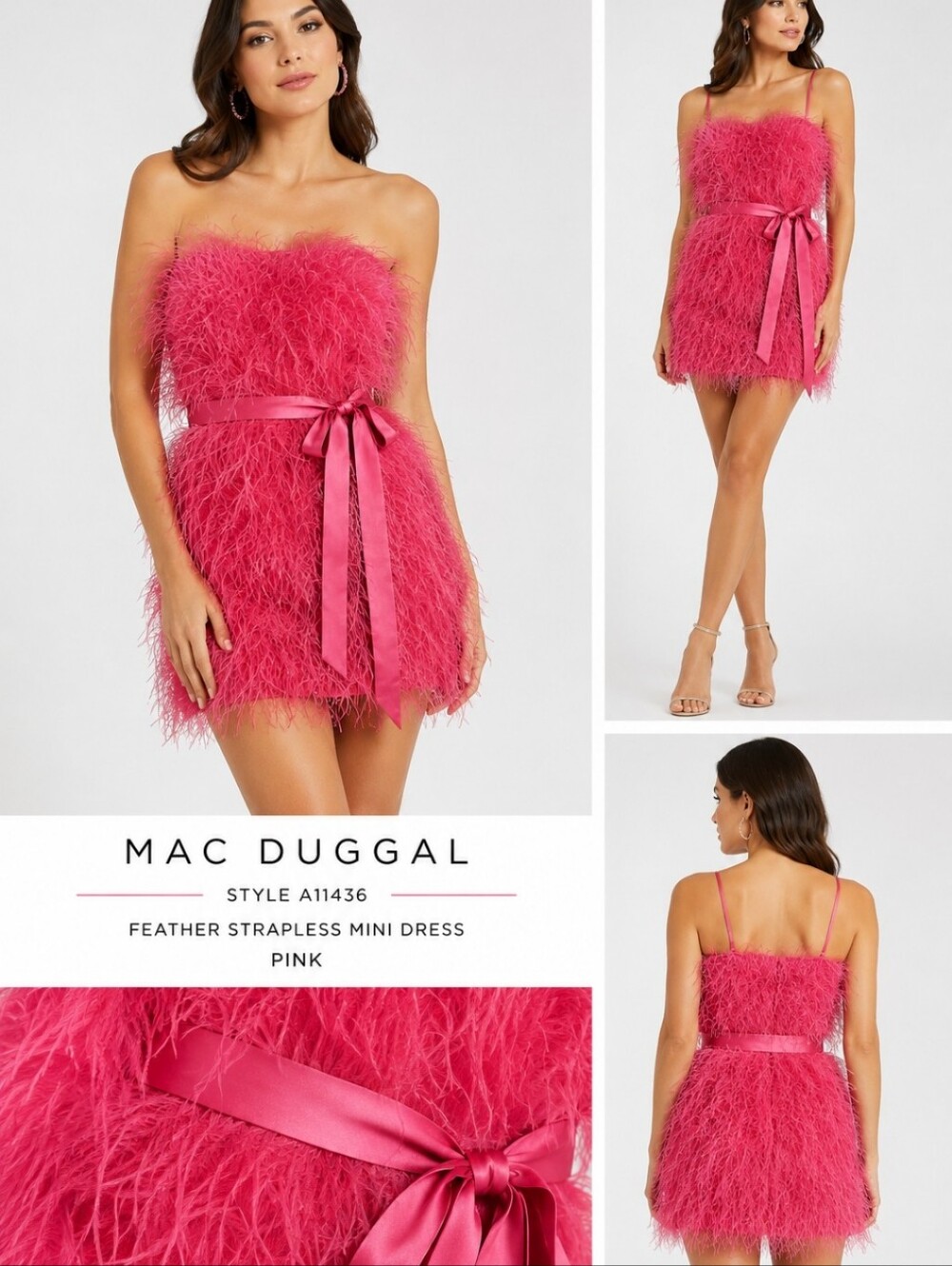 Mac Duggal Dress – New With Tags - Size 6 - Pink